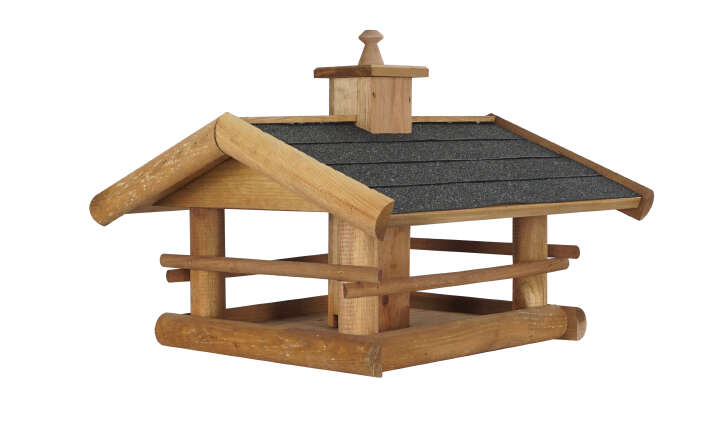 PATKAR Vogelhaus mit Bitumendach